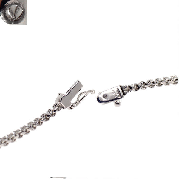 ヴァンドーム青山 K18WG ダイヤモンド テニス ブレスレット 1.11ct