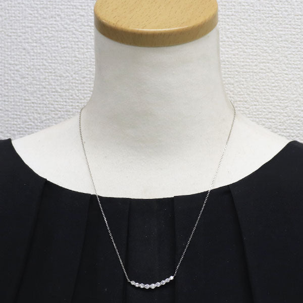 Pt900/ Pt850 ダイヤモンド ペンダントネックレス 1.00ct