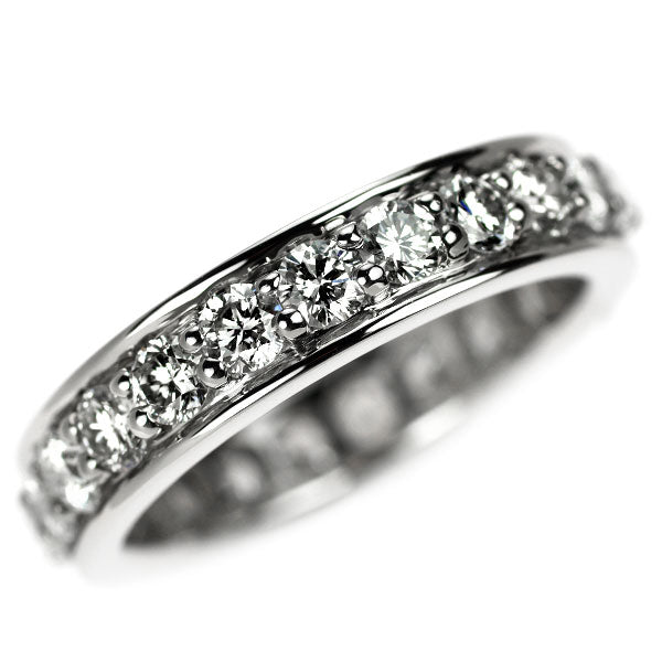 カナディアンダイヤモンド Pt950 ダイヤモンド リング 2.00ct フルエタニティ