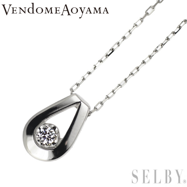 専用VENDOME AOYAMA PT850ダイヤモンド ネックレス PT950 ヴァンドーム青山 Pt950/ Pt850 ダイヤモンド ペンダントネックレス