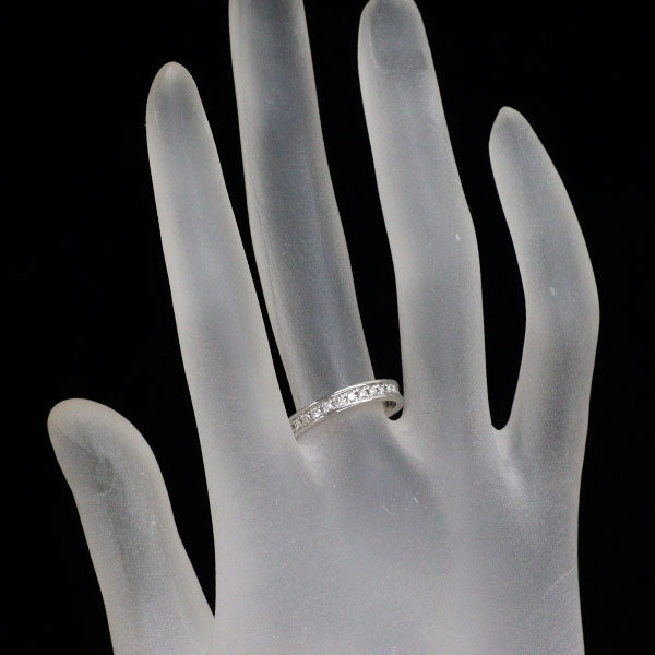 Pt950 ダイヤモンド リング 0.35ct セミエタニティ