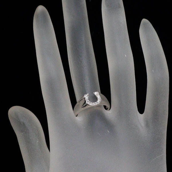 Pt900 ダイヤモンド リング 0.07ct 馬蹄