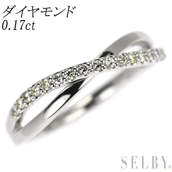 Pt900 ダイヤモンド リング 0.17ct