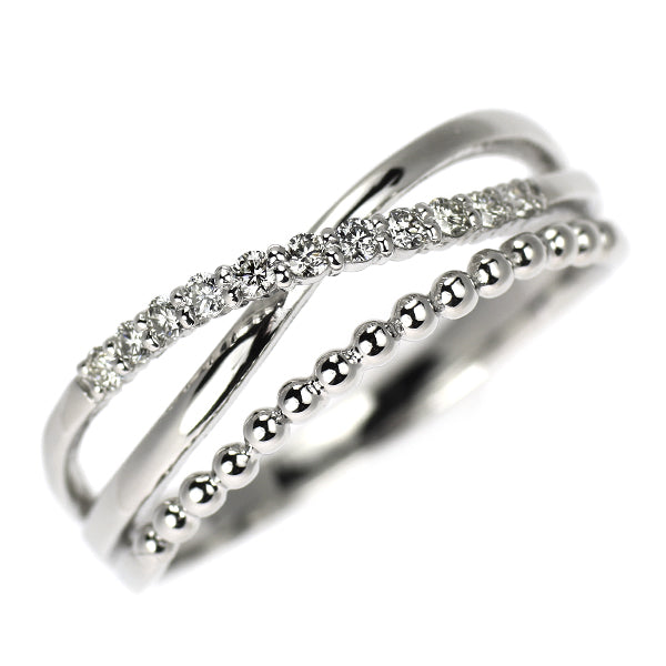 Pt900 ダイヤモンド リング 0.13ct