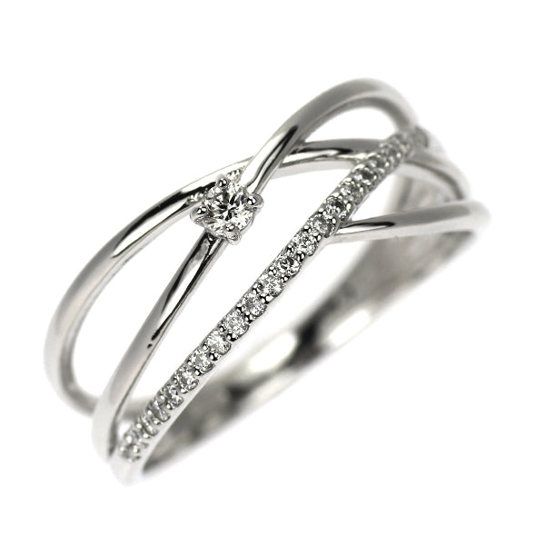 Pt950 ダイヤモンド リング 0.13ct