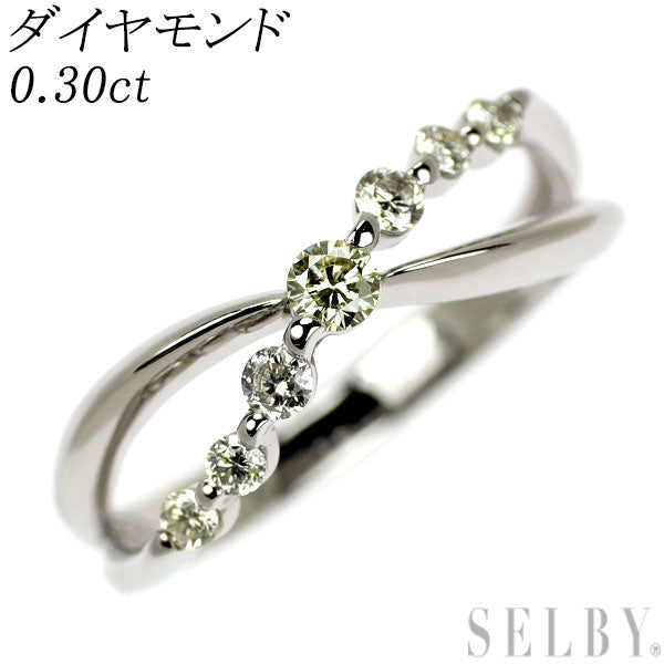Pt900 ダイヤモンド リング 0.30ct
