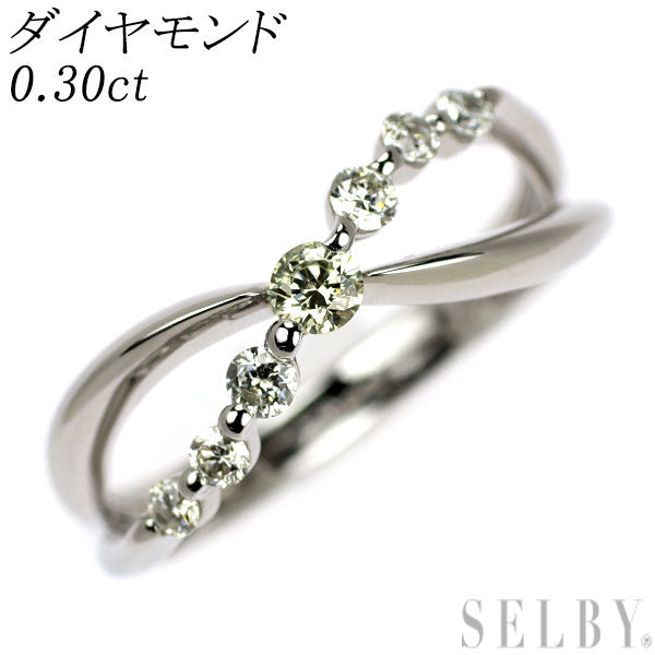 Pt900 ダイヤモンド リング 0.30ct