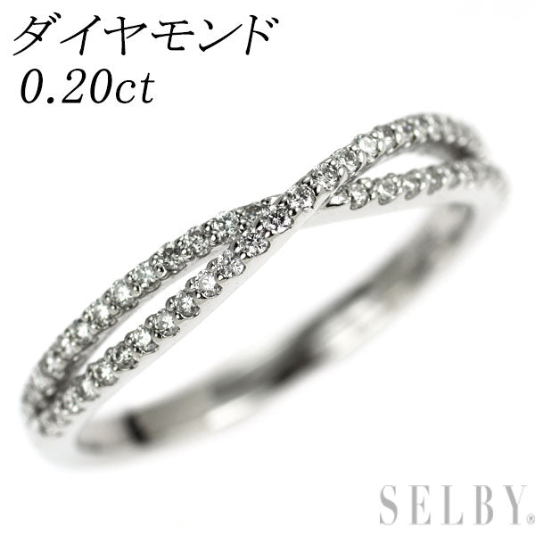 Pt950 ダイヤモンド リング 0.20ct
