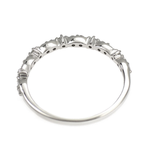 Pt900 ダイヤモンド リング 0.20ct ハーフエタニティ