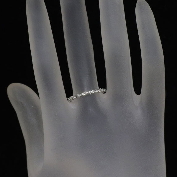 Pt900 ダイヤモンド リング 0.20ct ハーフエタニティ