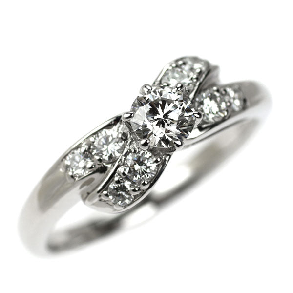 ギラロッシュ Pt900 ダイヤモンド リング 0.310ct D0.274ct