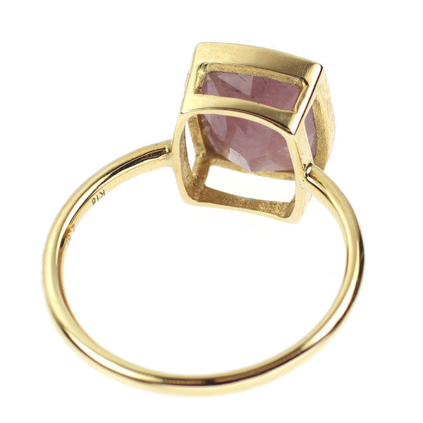 希少 K18YG ウッシンジャイト リング 2.87ct
