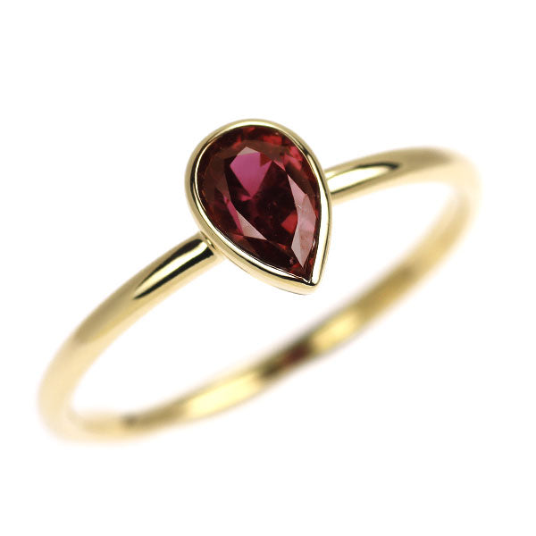 K18YG ガーネット リング 0.59ct