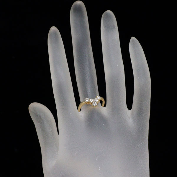 K18YG ダイヤモンド リング 0.55ct