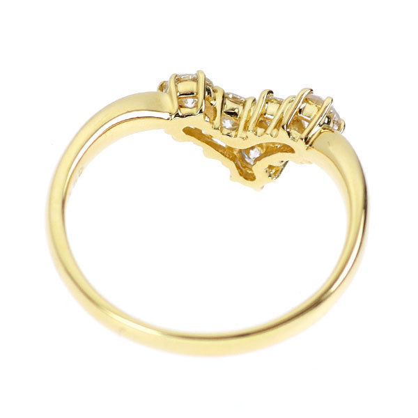 K18YG ダイヤモンド リング 0.55ct