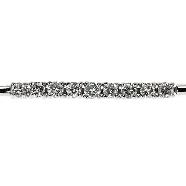K18WG ダイヤモンド ブレスレット 2.00ct