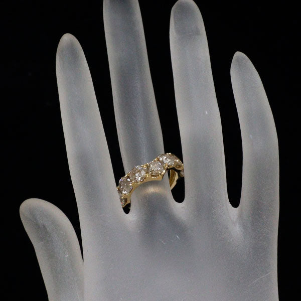 K18YG ダイヤモンド リング 5.00ct