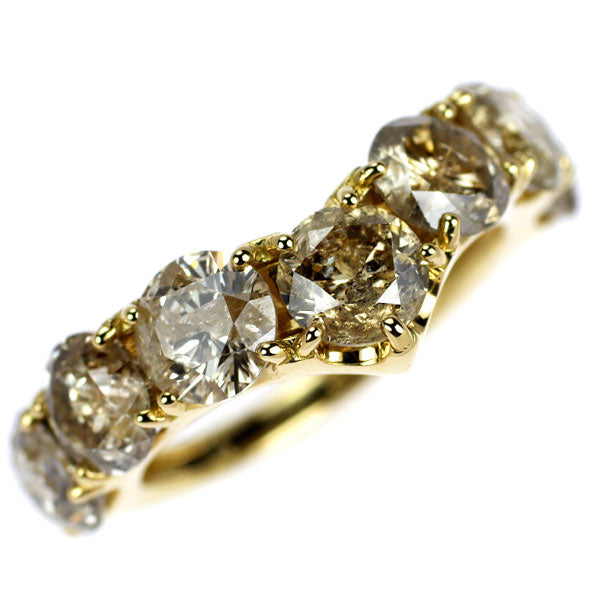 K18YG ダイヤモンド リング 5.00ct