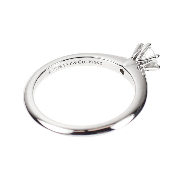 ティファニー Pt950 ダイヤモンド リング 0.25ct ソリティア