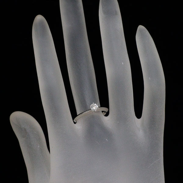ティファニー Pt950 ダイヤモンド リング 0.25ct ソリティア