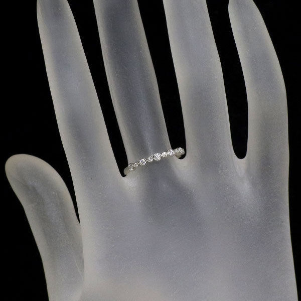 ヴァンドーム青山 Pt997 ダイヤモンド リング 0.13ct ハーフエタニティ