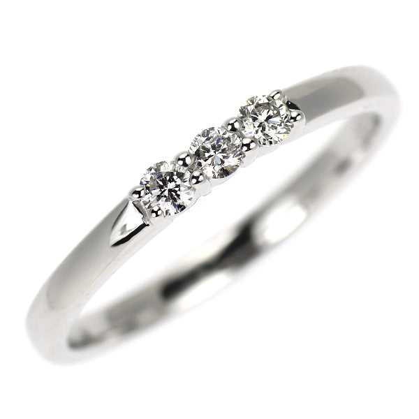 スタージュエリー Pt950 ダイヤモンド リング 0.12ct