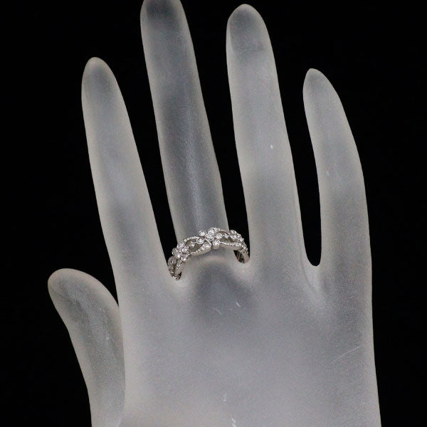 ヴァンドーム青山 Pt950 ダイヤモンド リング 0.28ct フラワー