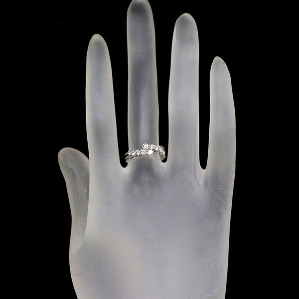 Pt900 H&C ダイヤモンド リング 0.54ct
