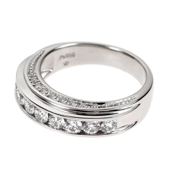 GINZA TANAKA/田中貴金属 Pt950 H&C ダイヤモンド リング 0.70ct