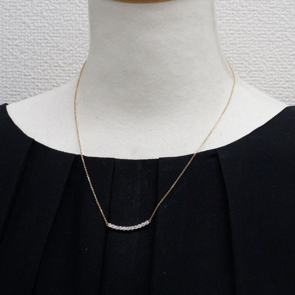 K18YG ダイヤモンド ペンダントネックレス 0.705ct