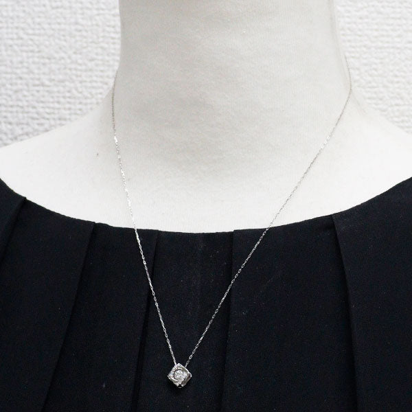 wish upon a star/フェスタリア Pt950/ Pt850 サファイア ダイヤモンド ペンダントネックレス 0.10ct D0.06ct ライフィニティノベル