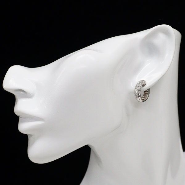 Pt900 ダイヤモンド フープ ピアス 1.34ct