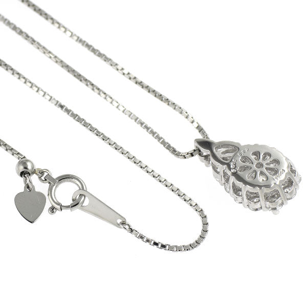 Pt900/ Pt850 ダイヤモンド ペンダントネックレス 1.006ct D0.82ct