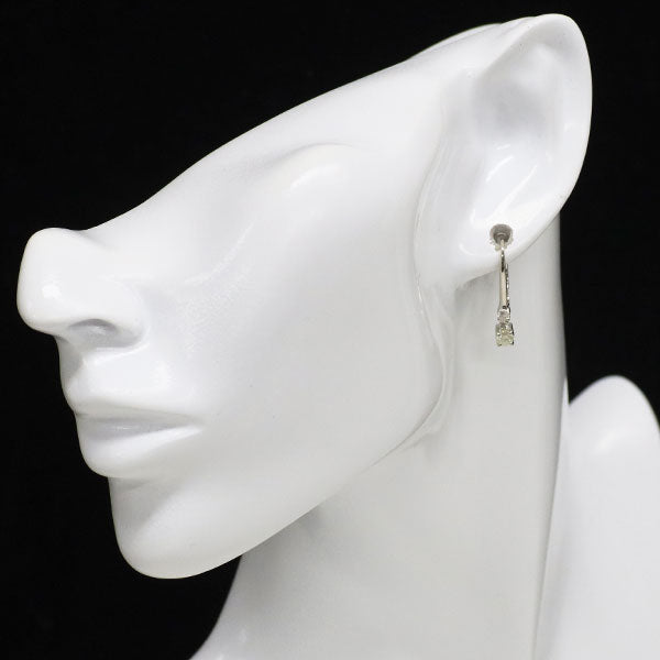K18WG ダイヤモンド ピアス 0.50ct