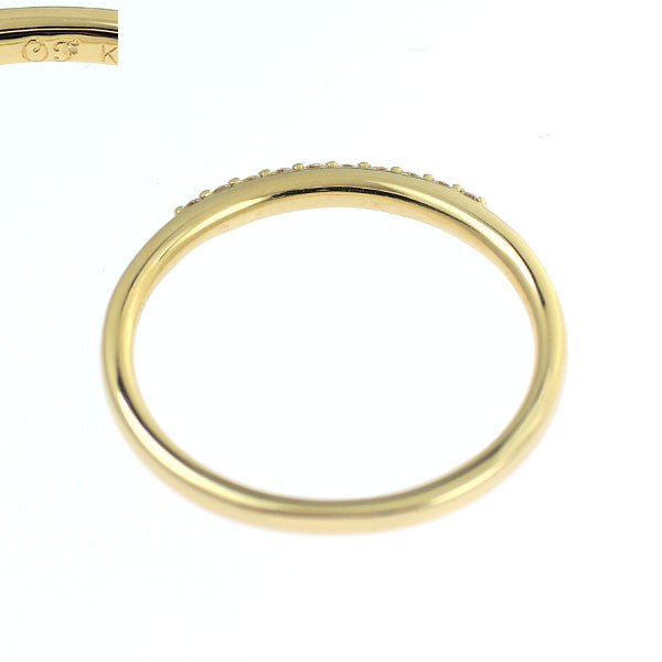 オレフィーチェ K18YG ダイヤモンド リング 0.10ct