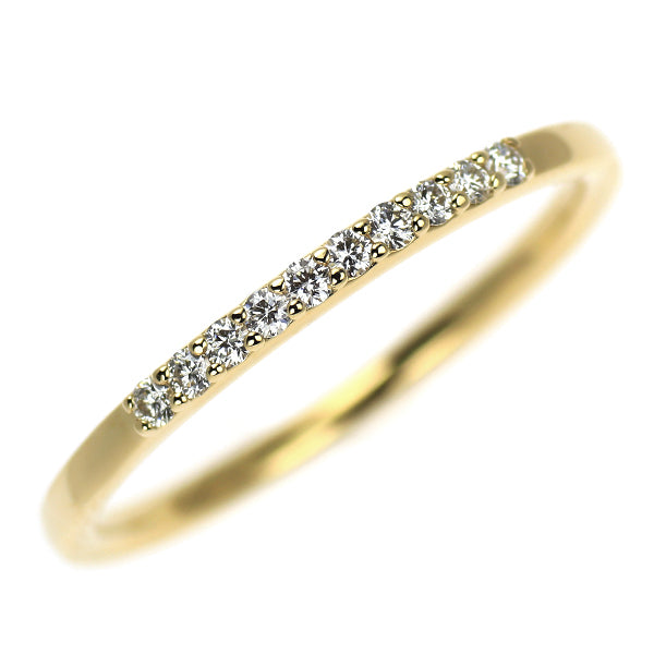 オレフィーチェ K18YG ダイヤモンド リング 0.10ct