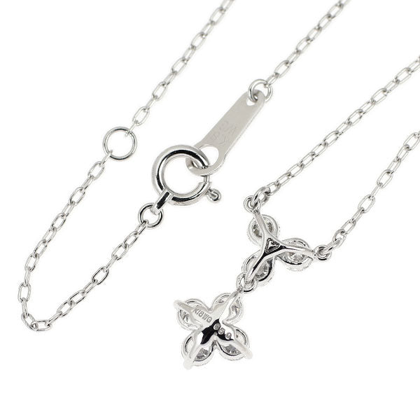 ベリテ K18WG H&C ダイヤモンド ペンダントネックレス 0.50ct