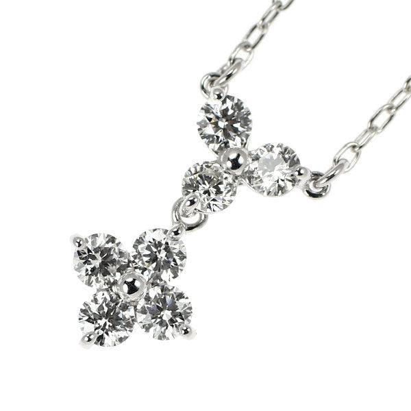 ベリテ K18WG H&C ダイヤモンド ペンダントネックレス 0.50ct