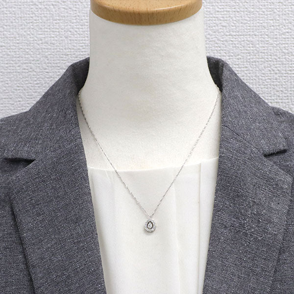 Pt900/ Pt850 ダイヤモンド ペンダントネックレス 0.52ct