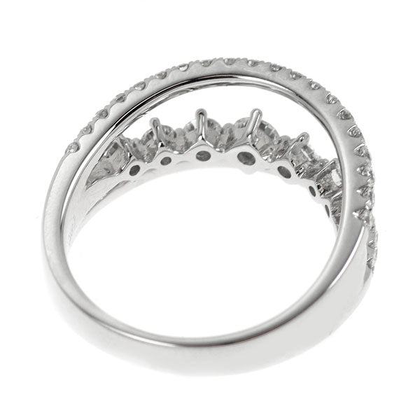 K18WG ダイヤモンド リング 0.95ct