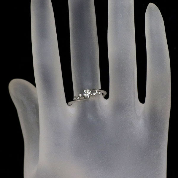 wish upon a star Pt950 ダイヤモンド リング 0.249ct F VS2 D0.04ct