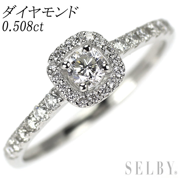 Pt900 ダイヤモンド リング 0.508ct