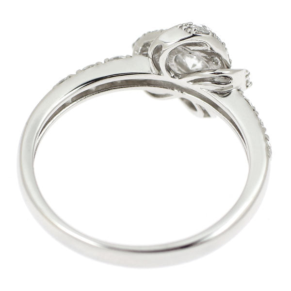 Pt950 ダイヤモンド リング 0.23ct D VVS2 3EX D0.35ct