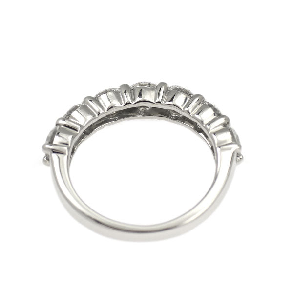 Pt900 ダイヤモンド リング 1.10ct ピンキー ハーフエタニティ