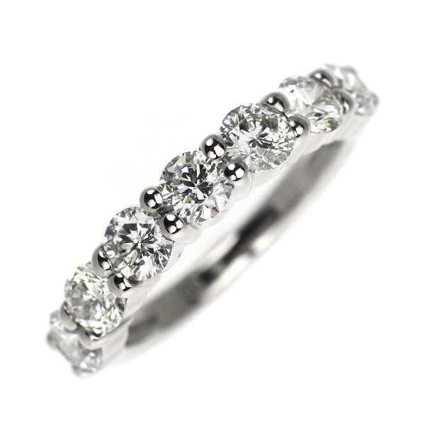 Pt900 ダイヤモンド リング 1.10ct ピンキー ハーフエタニティ