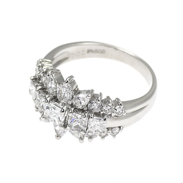 Pt900 ダイヤモンド リング 2.02ct
