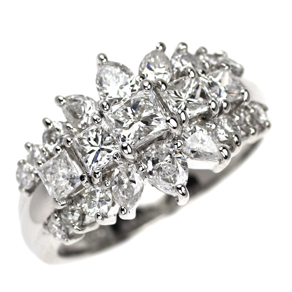 Pt900 ダイヤモンド リング 2.02ct