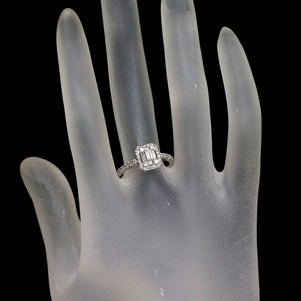 Pt900 ダイヤモンド リング 0.50ct
