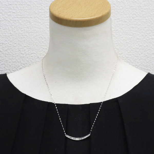 K18WG ダイヤモンド ペンダントネックレス 0.25ct