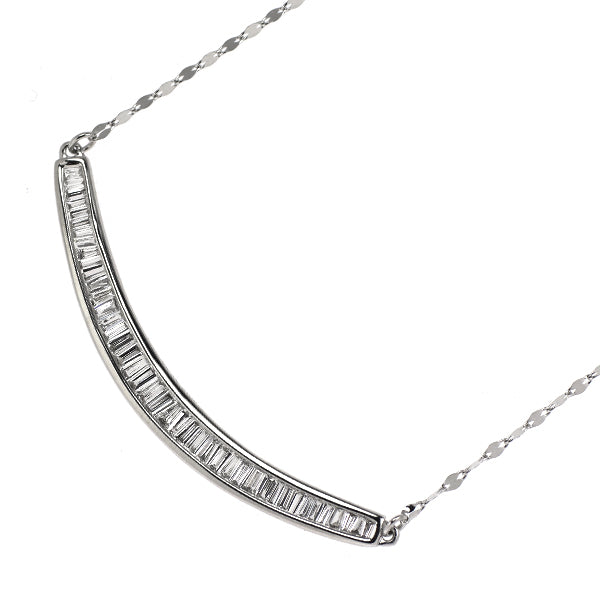 K18WG ダイヤモンド ペンダントネックレス 0.25ct